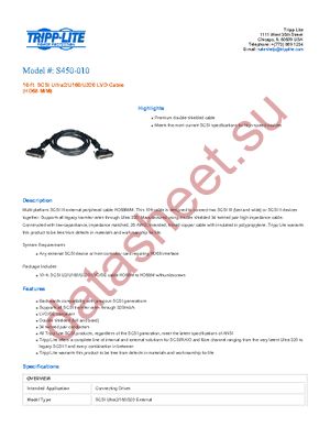 S450-010 datasheet  